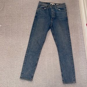 Re/done skinny, slightly stretchy jeans